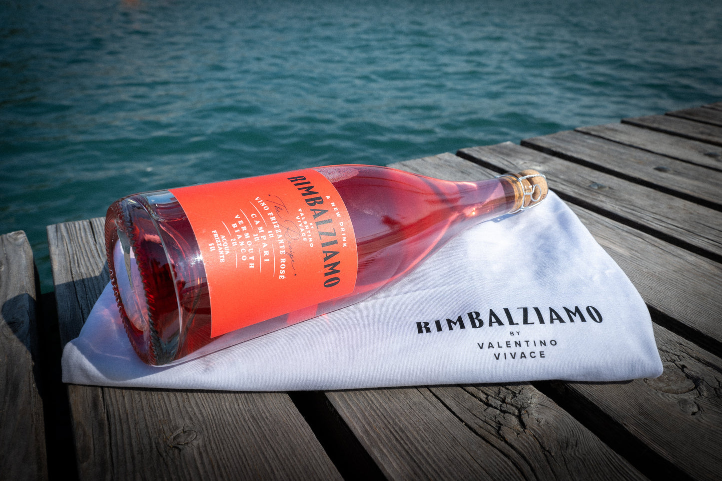 Rimbalziamo Bundle (T-Shirt + Sparkling Rosé + Greeting Card)